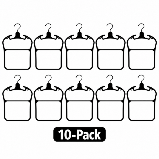Halter Hanger 10-Pack – black hangers for halter and one-shoulder tops