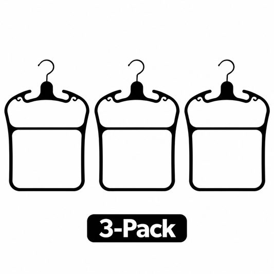 Halter Hanger 3-Pack – black hangers for halter and one-shoulder tops